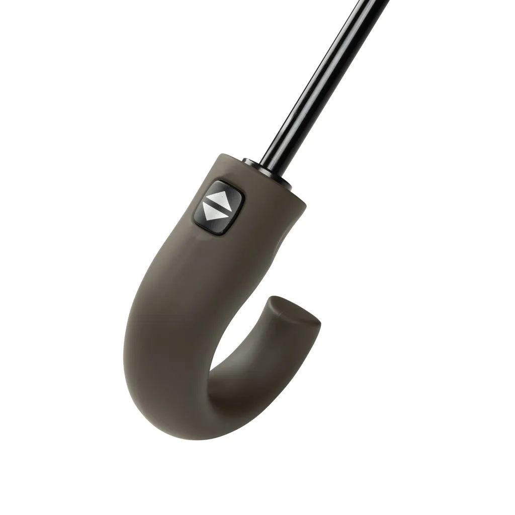 KENTO URBAN 21'' AWARE™ 190T RPET autom. open/close Schirm, braun – Bild 4