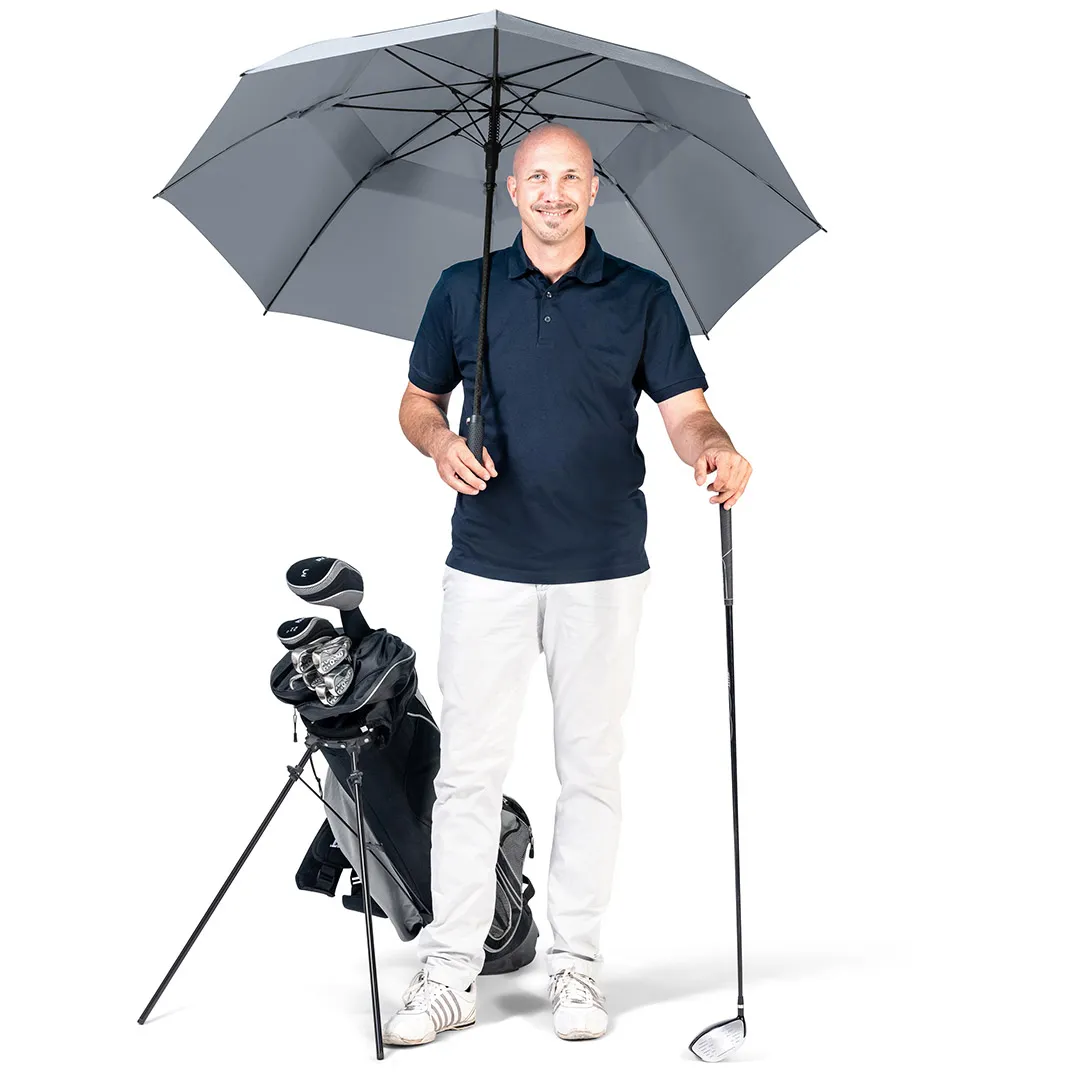 AC-Golf-/Gästeschirm Fibermatic XL Vent, grau – Bild 9