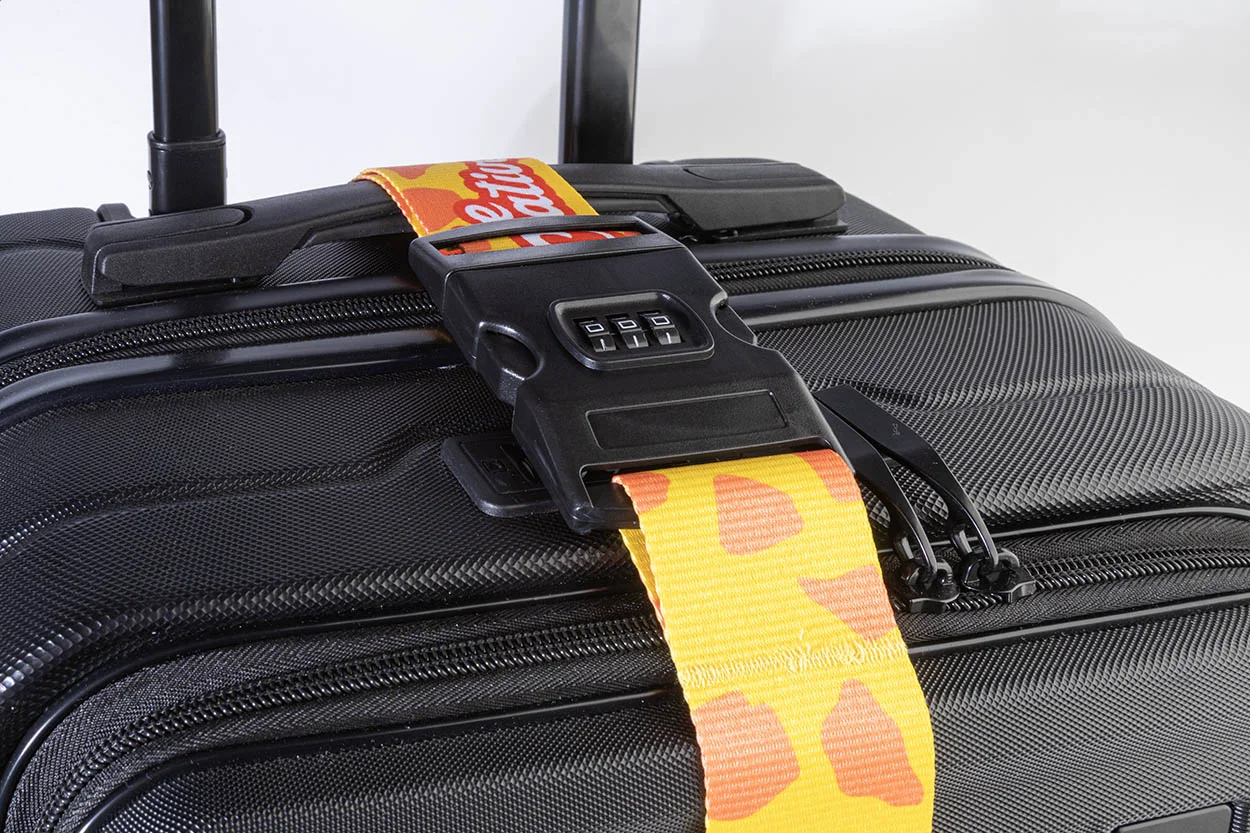 Individueller Koffergurt SuboStrap Lock XL, weiß – Bild 5