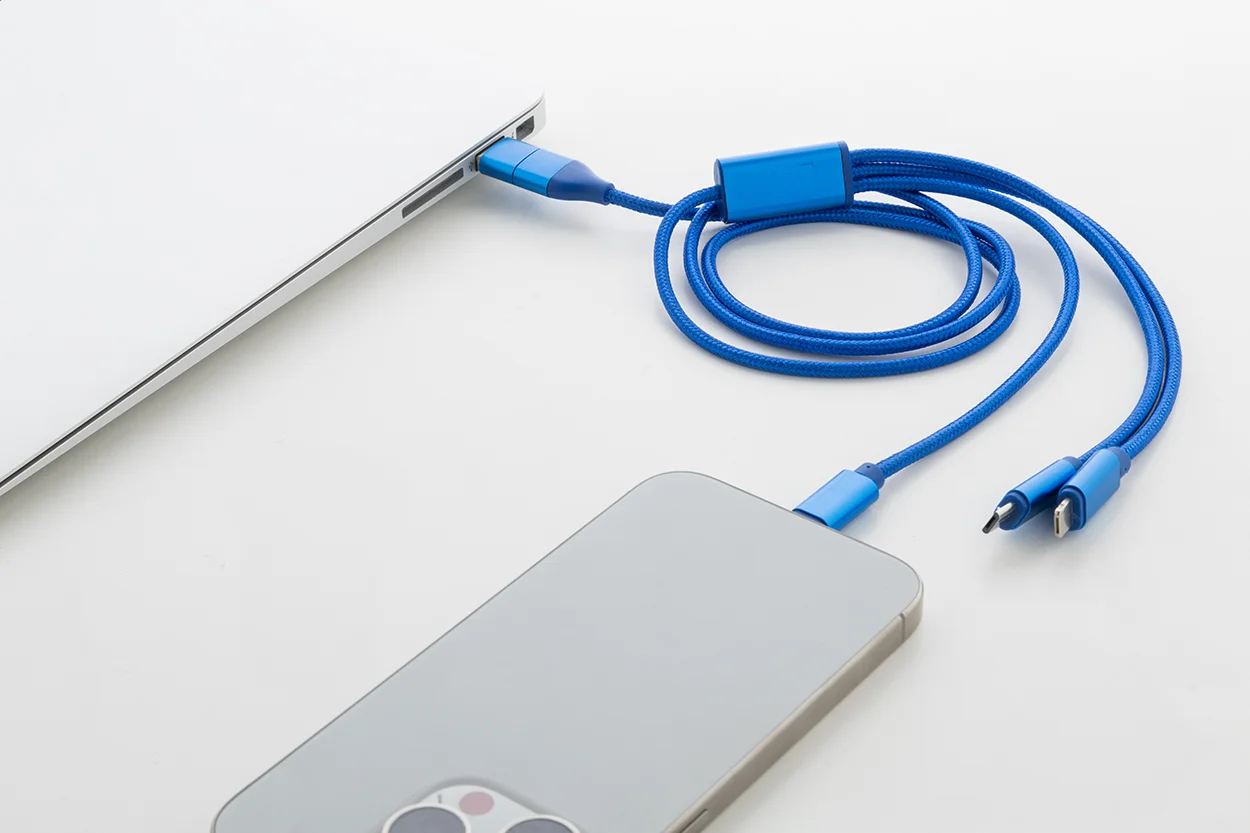 USB-Ladekabel Ralong, blau – Bild 5