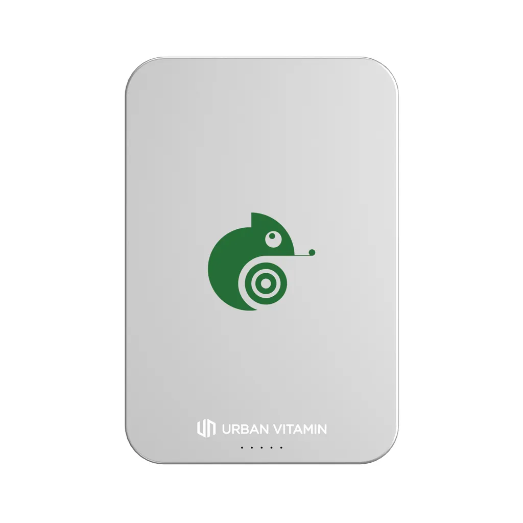 Urban Vitamin Compton 10000mAh Powerbank aus RCS Plastik/Alu, silber – Bild 11
