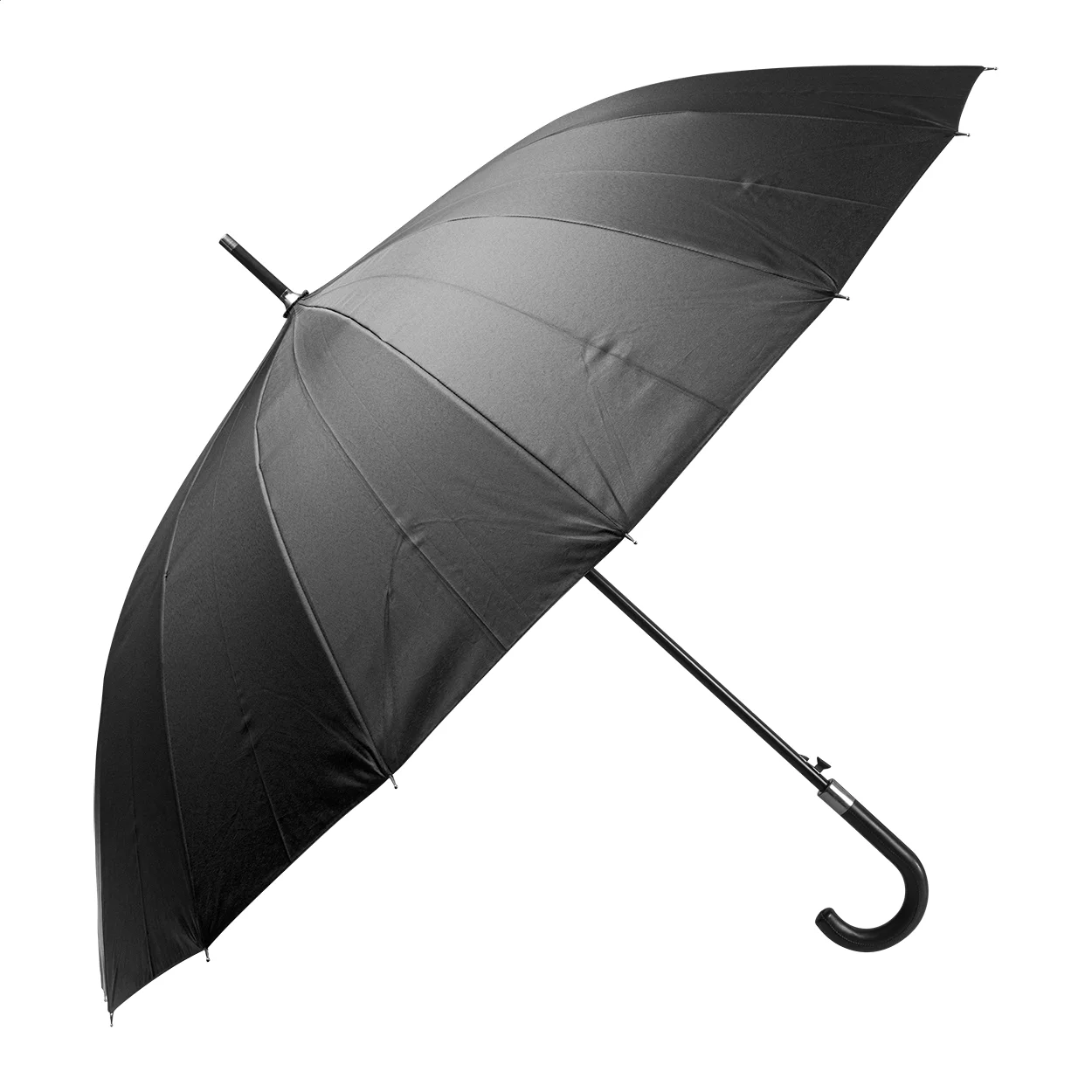 Regenschirm Cyclone, RPET, schwarz – Bild 2