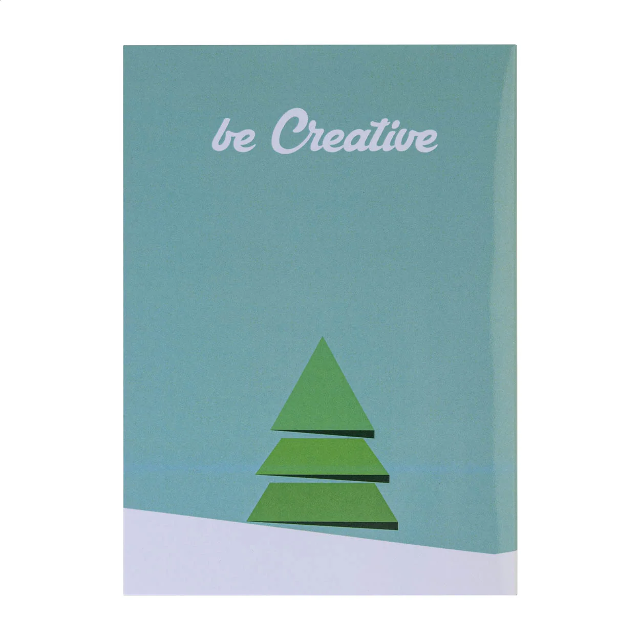 Weihnachtskarte FestiCard, Stern, natur – Bild 6