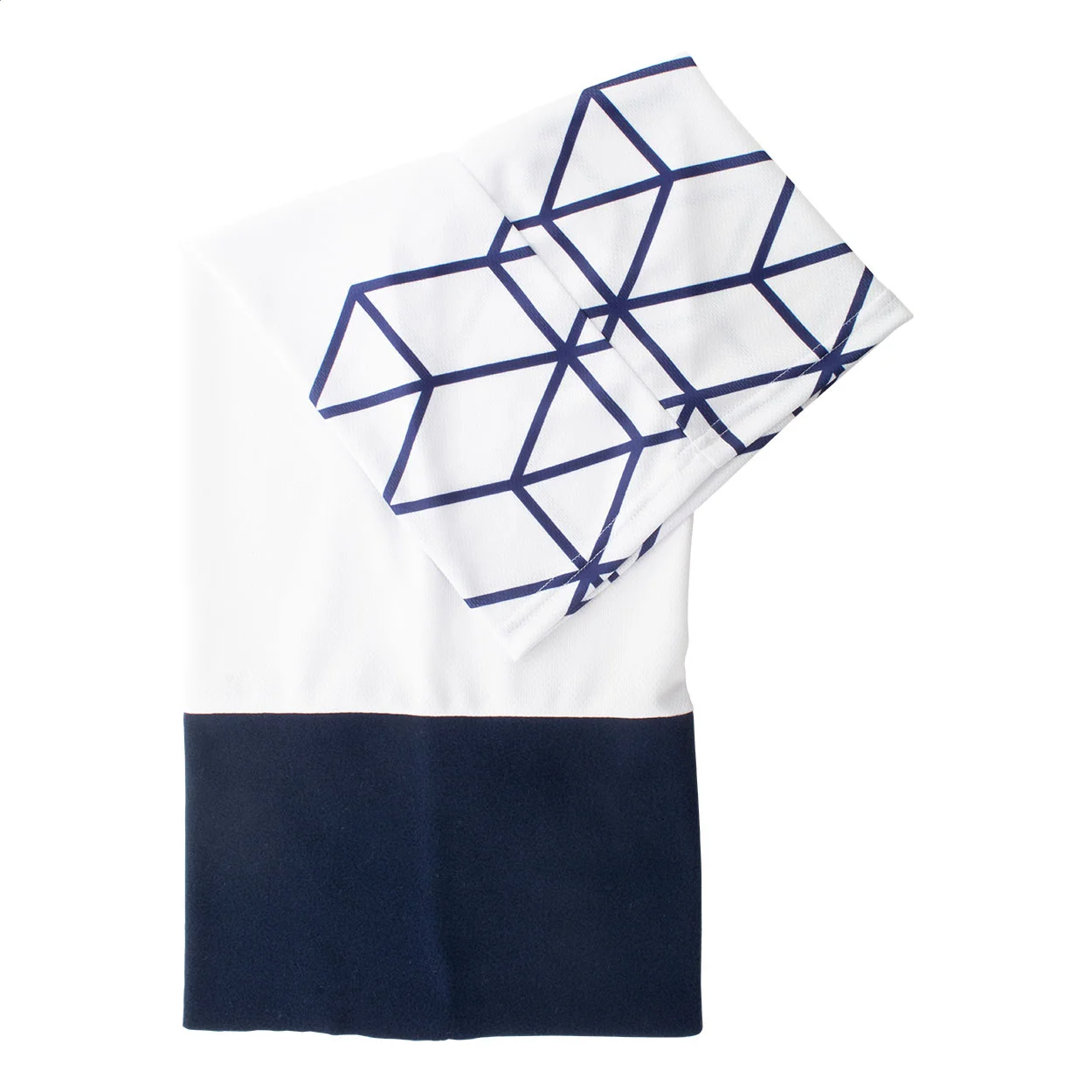Individueller Multifunktionsschal CreaScarf Winter, blau – Bild 3