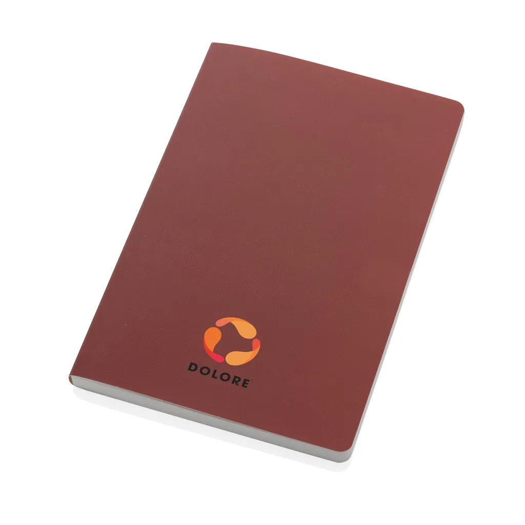 Impact Softcover A5 Notizbuch mit Steinpapier, rot – Bild 5