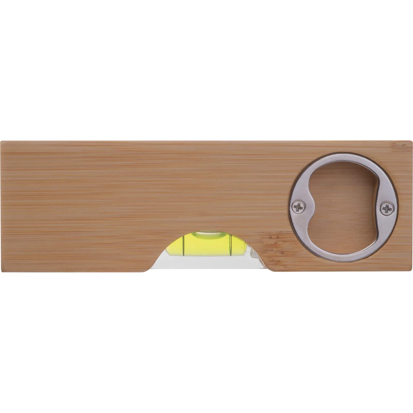 Wasserwaage mit Flaschenöffner Florida, beige – Bild 4