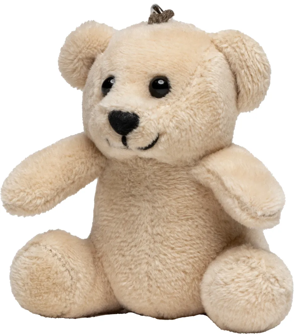 Plüsch Schlüsselanhänger Bär, beige – Bild 2