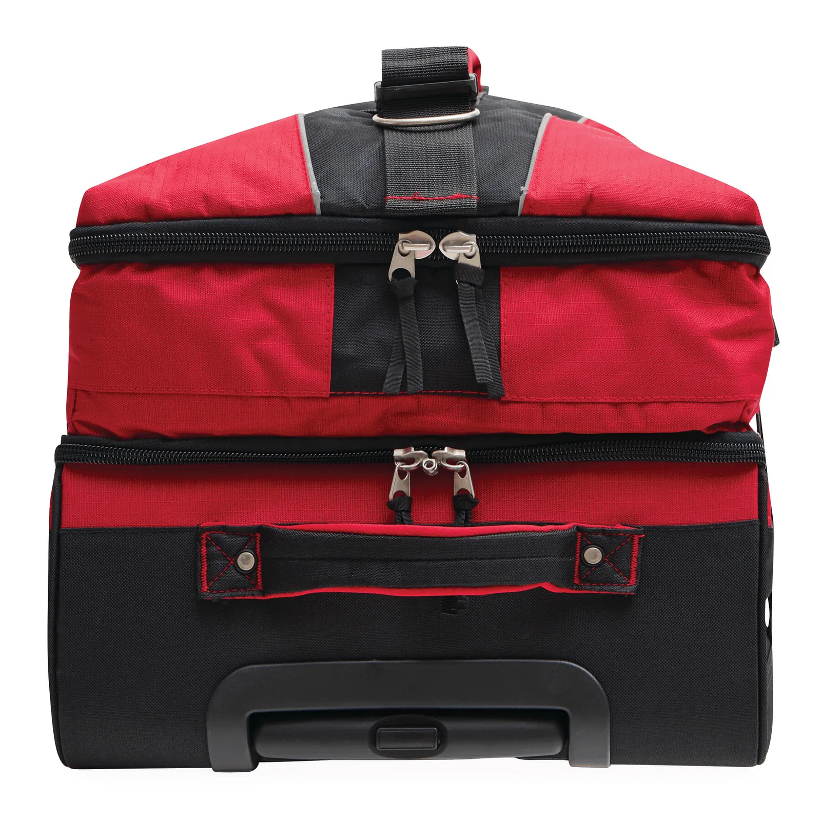 BOGI XL - Trolley-Reisetasche BoGi XL, rot, schwarz – Bild 7