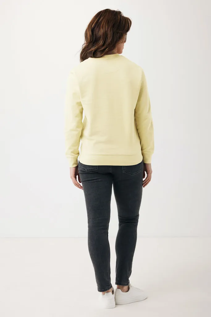 IQONIQ Etosha Lightweight Sweater aus recycelter Baumwolle, cream yellow – Bild 7