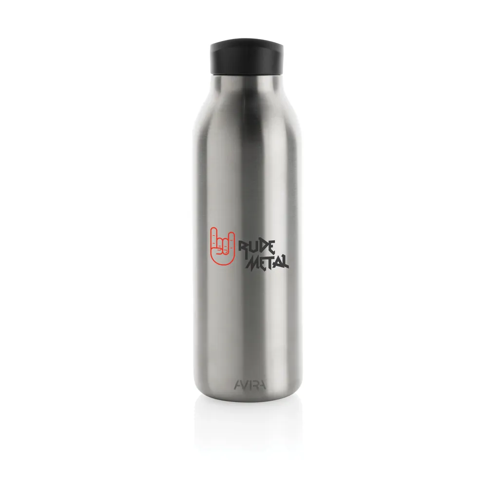 Avira Avior RCS recycelte Stainless-Steel Flasche 500ml, silber – Bild 8