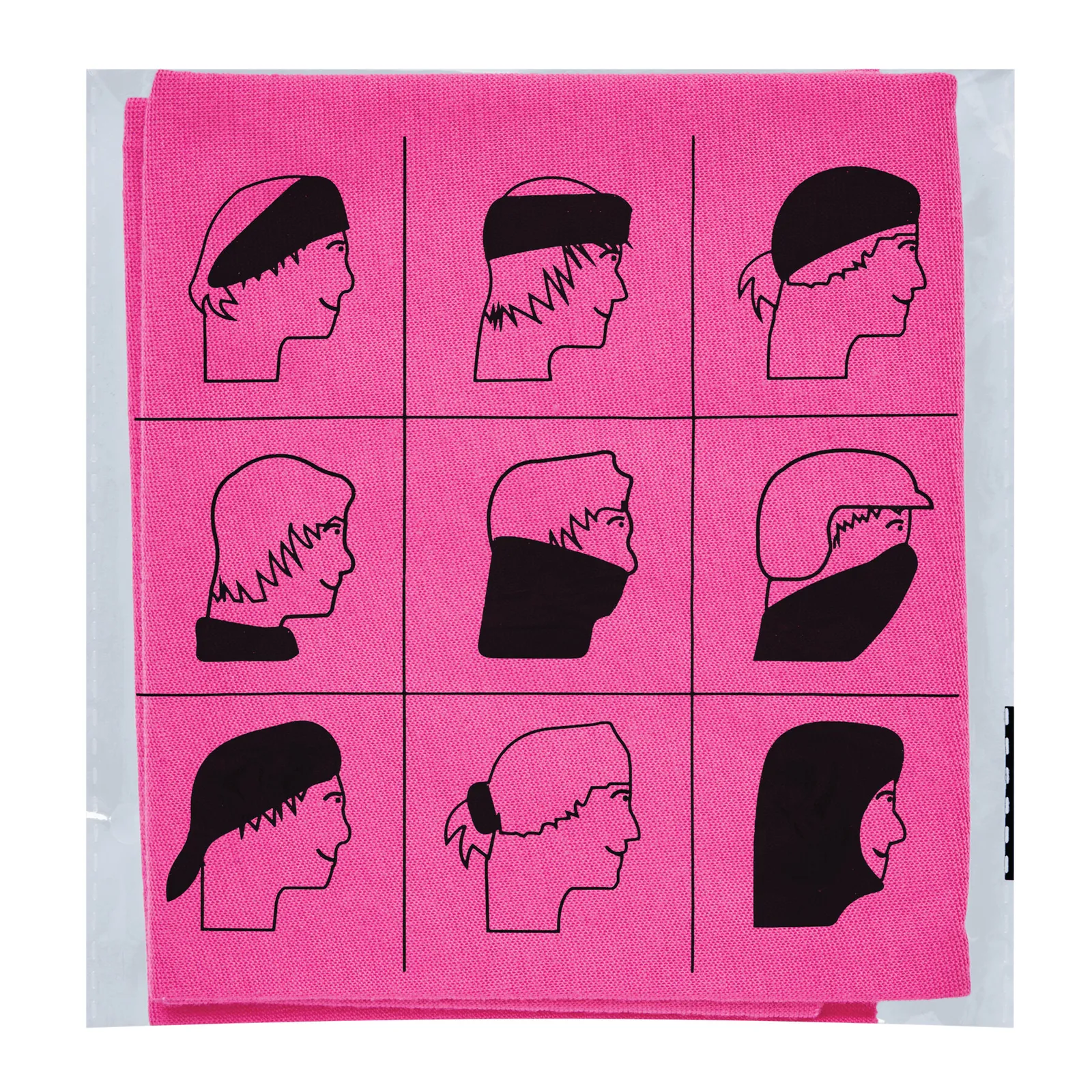 TRENDY - Multifunktionstuch, pink – Bild 3