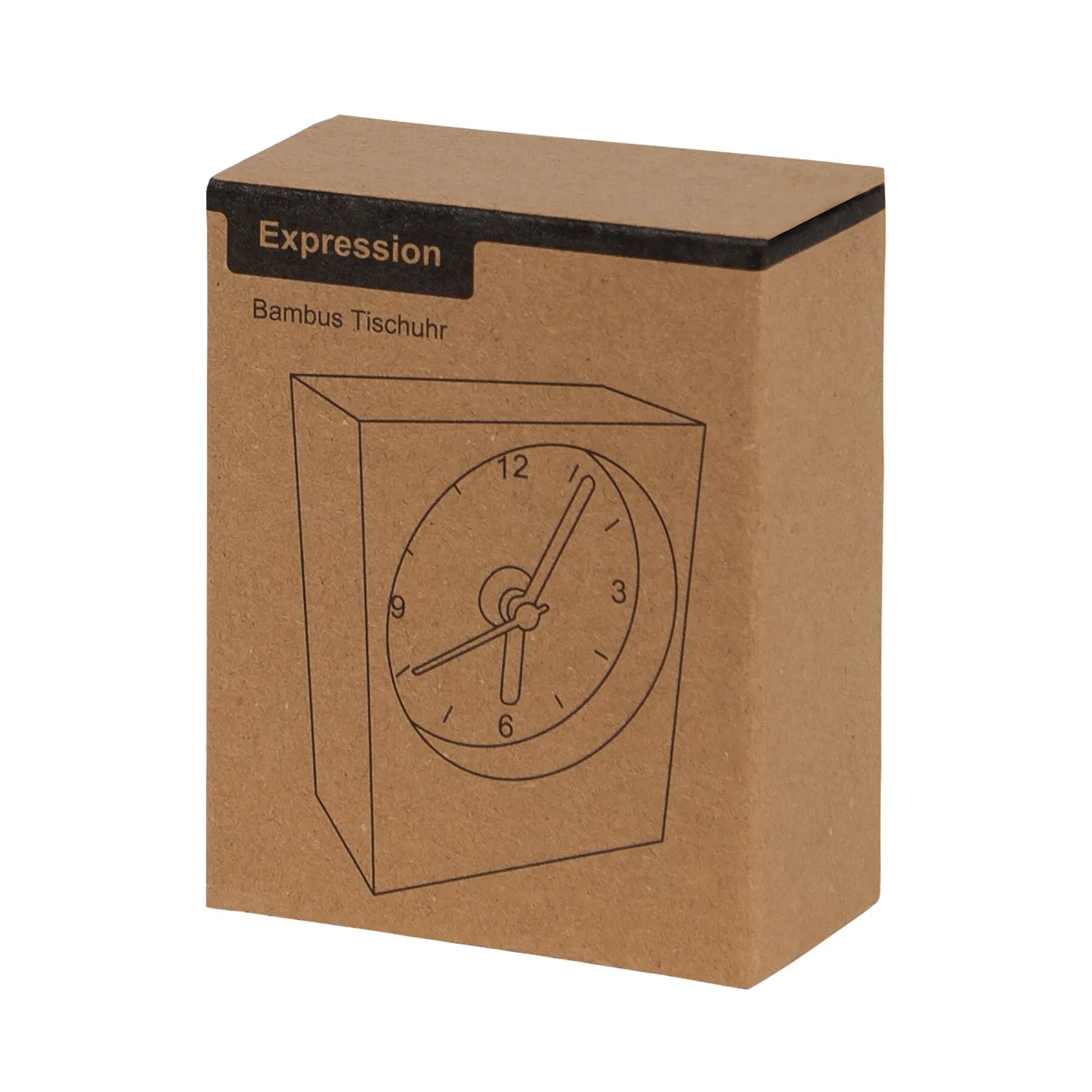 EXPRESSION - Tischuhr braun, braun – Bild 7