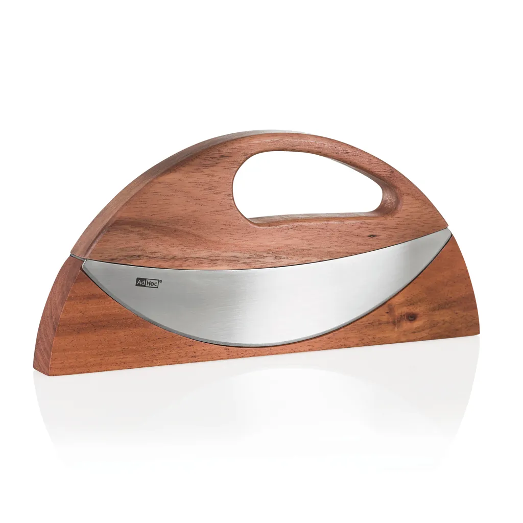 AdHoc Wave Universal-Hackmesser und Pizzaschneider, braun – Bild 7