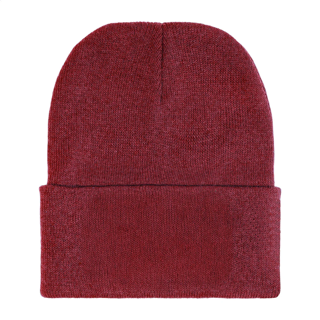Wintermütze Patchie, burgund – Bild 3