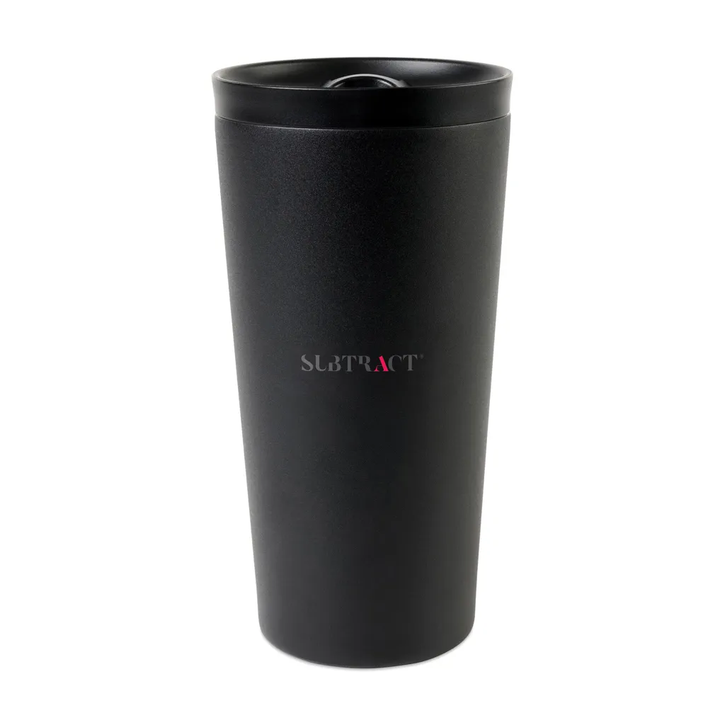Aviana™ Rowan RCS recycelter Thermobecher 500ml, schwarz – Bild 3