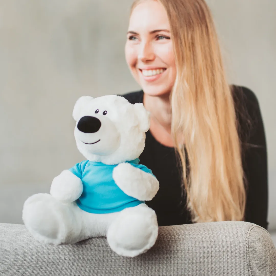 RecycelBär® Ice, weiß – Bild 3