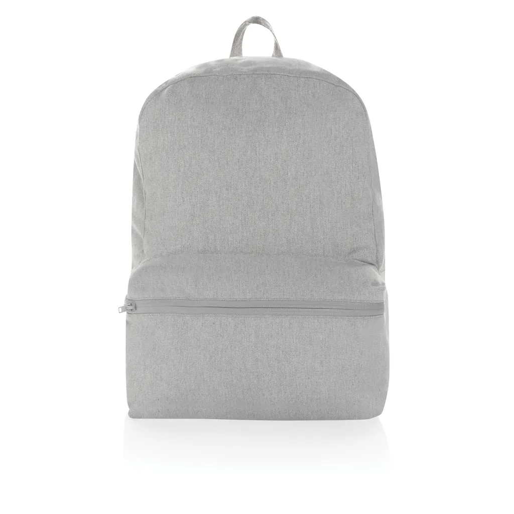 Impact Aware™ 285g/m² rCanvas-Rucksack, ungefärbt, grau – Bild 2