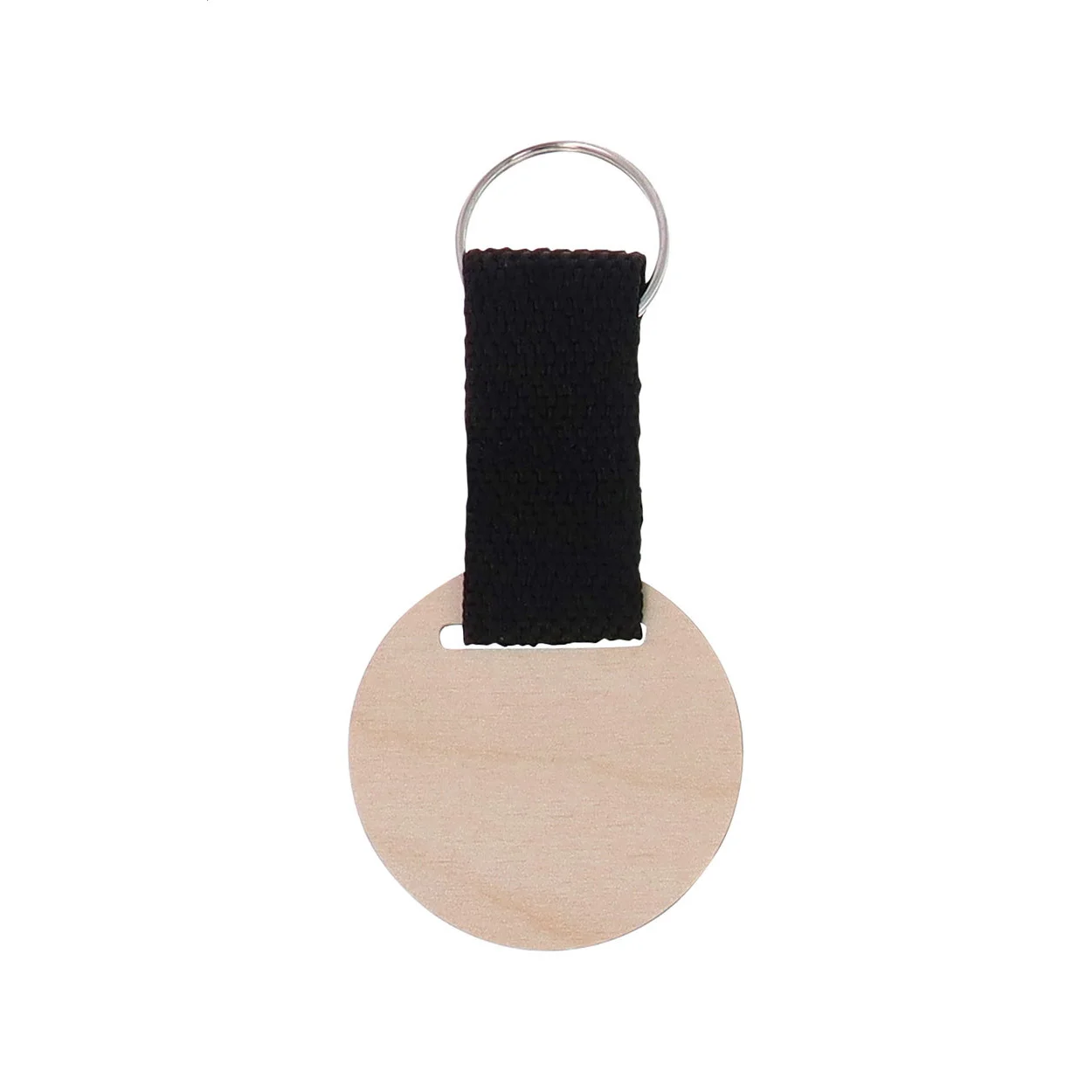 Individueller Schlüsselanhänger Woody Strap, natur – Bild 3