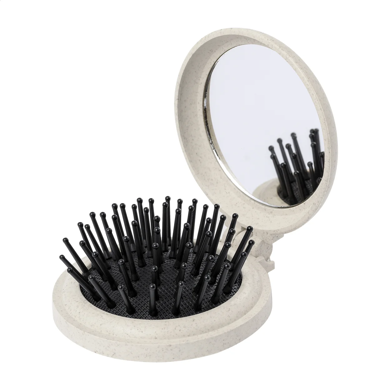 Spiegel Webrush mit Haarbürste