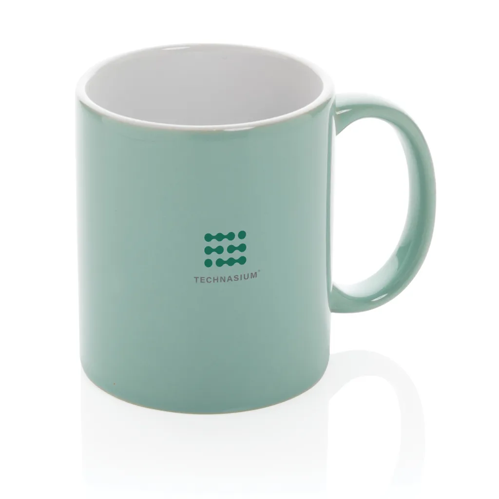 Basic Keramiktasse, 350ml, grün – Bild 2