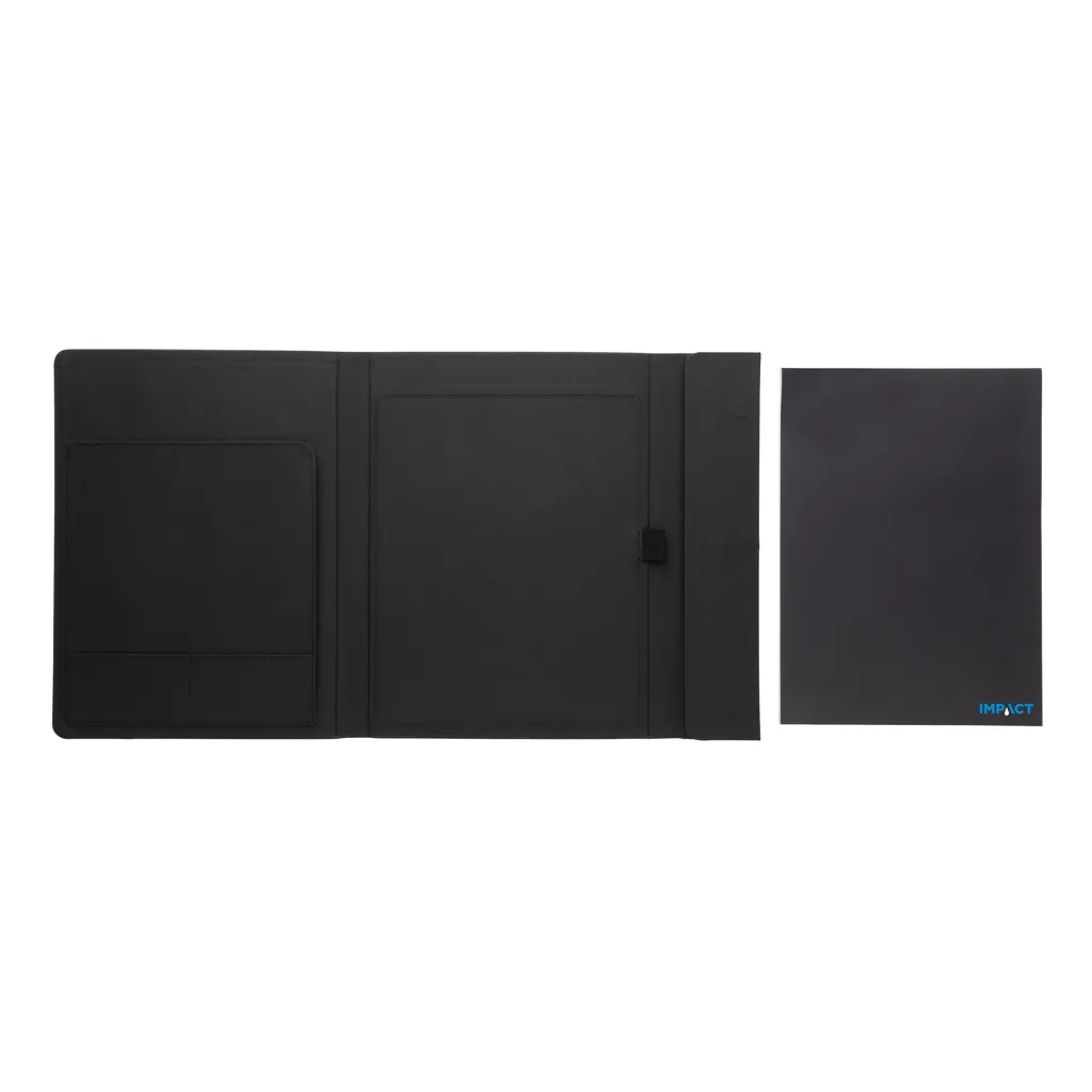 Impact Aware™ A4 Portfolio mit Magnetverschluss, schwarz – Bild 4