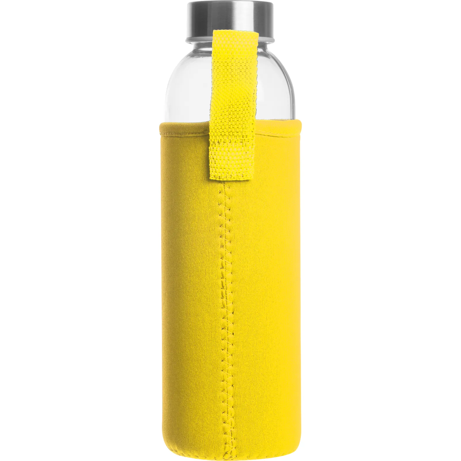 Glasflasche Klagenfurt, gelb – Bild 6
