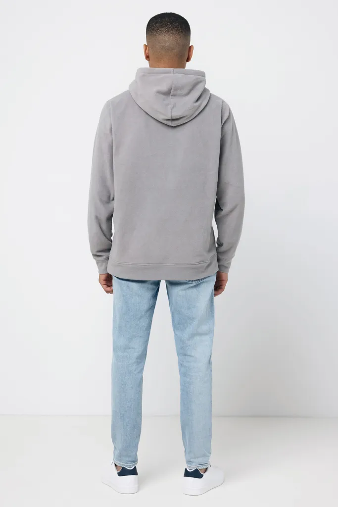 IQONIQ Trivor Mikrofleece-Kapuzen-Pulli aus recyc. Polyester, storm grey – Bild 8