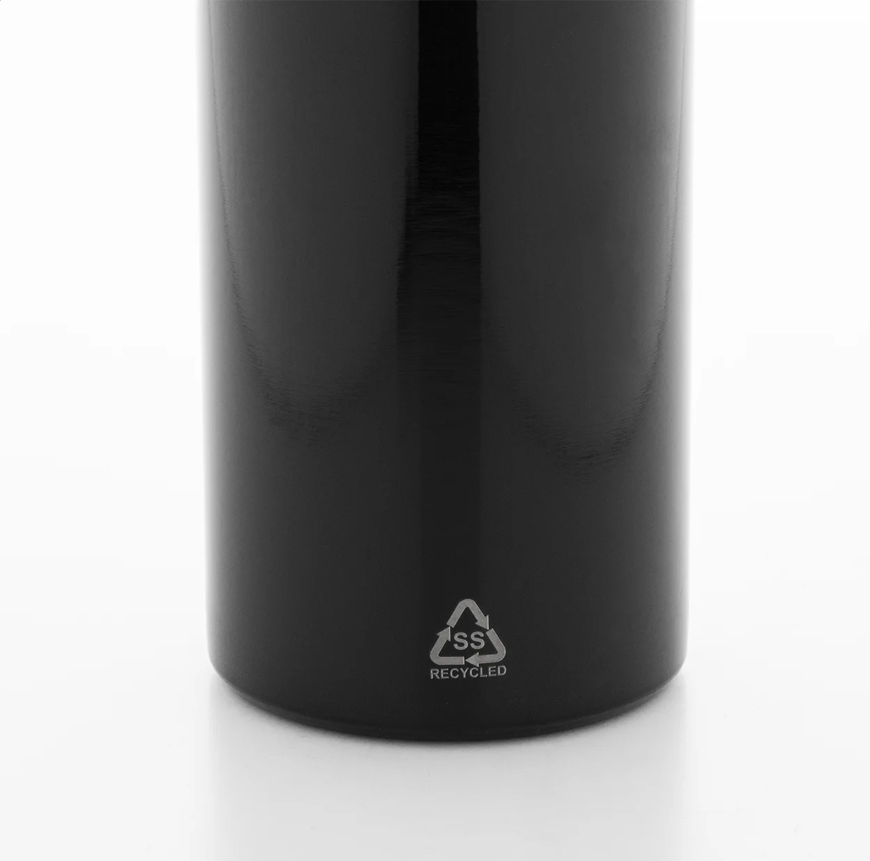 Flasche Ressuto aus recyceltem Edelstahl, schwarz – Bild 3