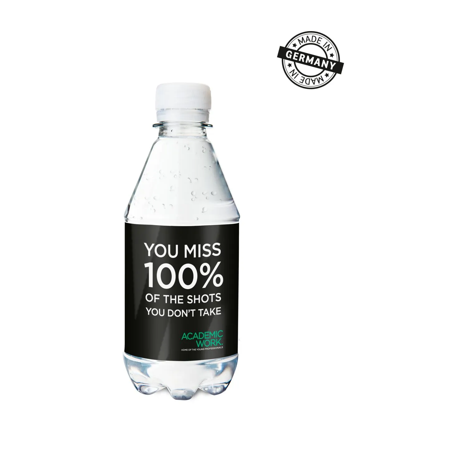 330 ml PromoWater - Mineralwasser mit Kohlensäure, Hergestellt in Deutschland