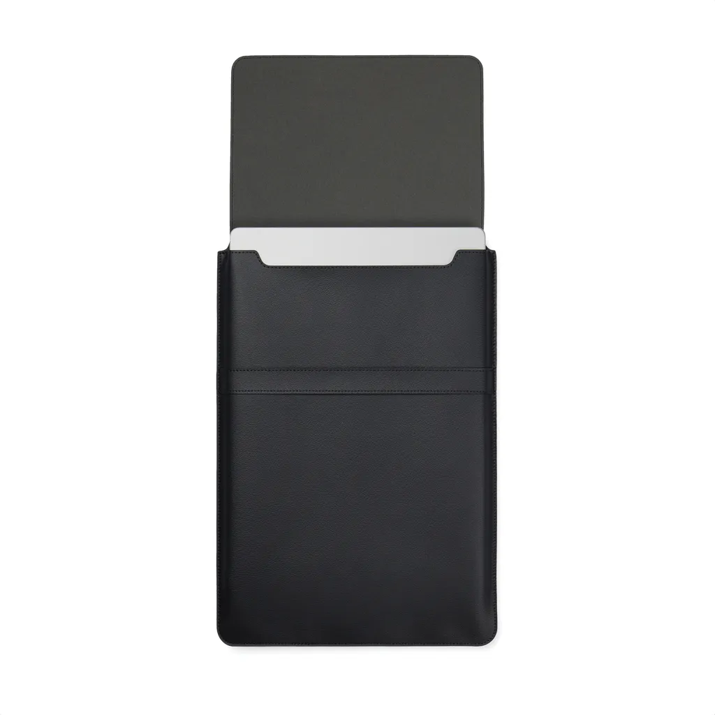 VINGA Timo 14" Laptop-Sleeve aus RCS recyceltem rPET, schwarz – Bild 3