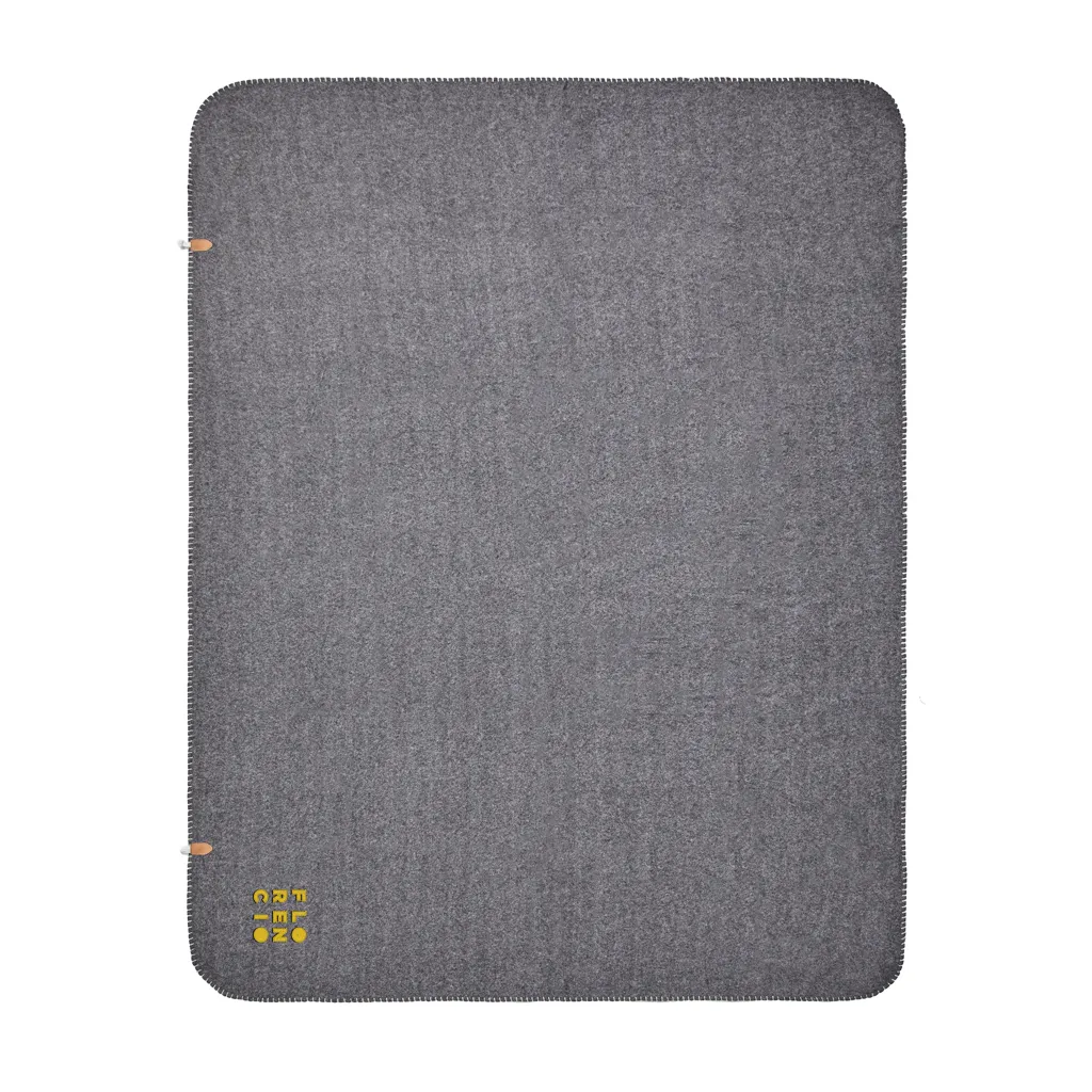 VINGA Bilton Decke Upcycling 190gr/m², grau – Bild 4