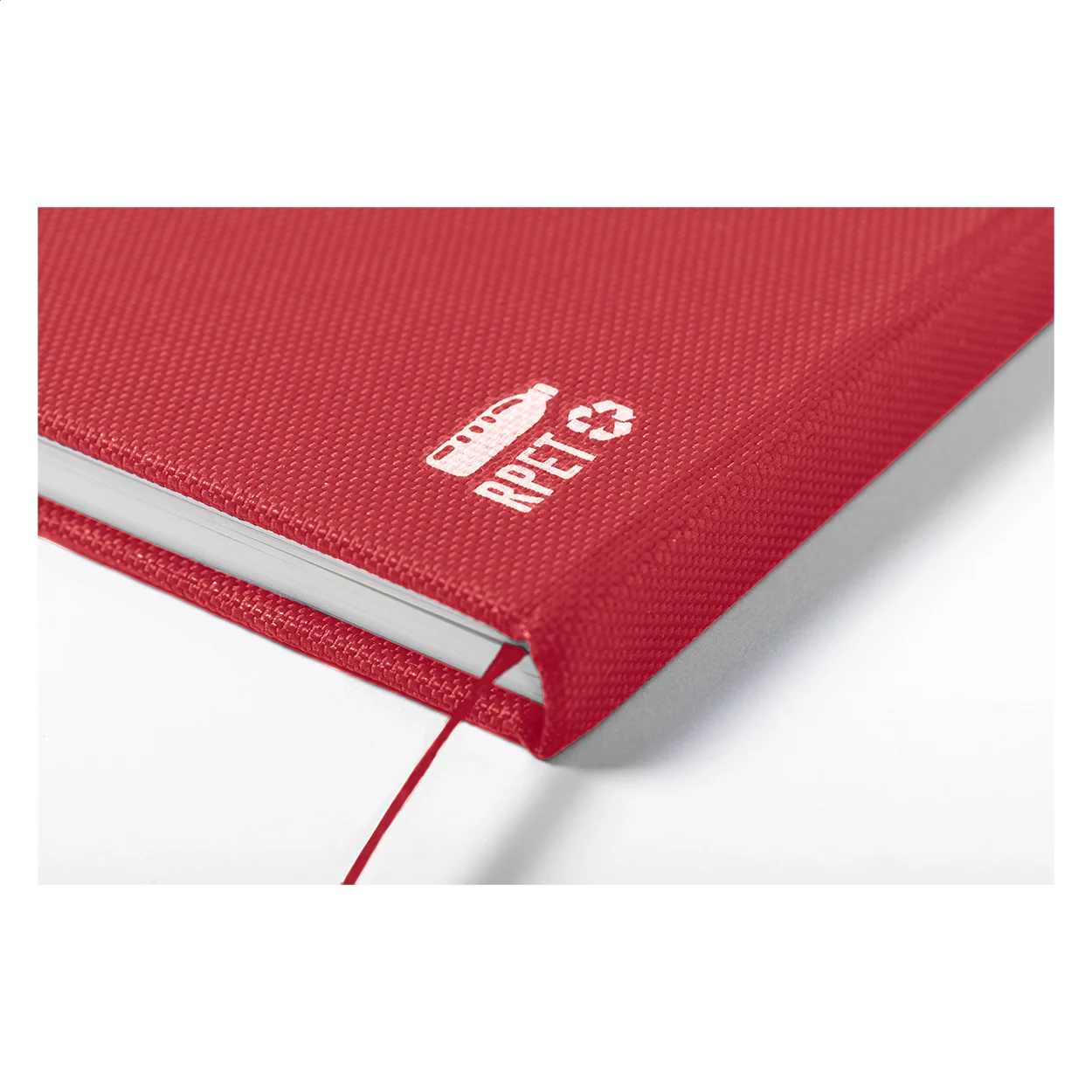 RPET-Notizbuch Baccata, rot – Bild 5