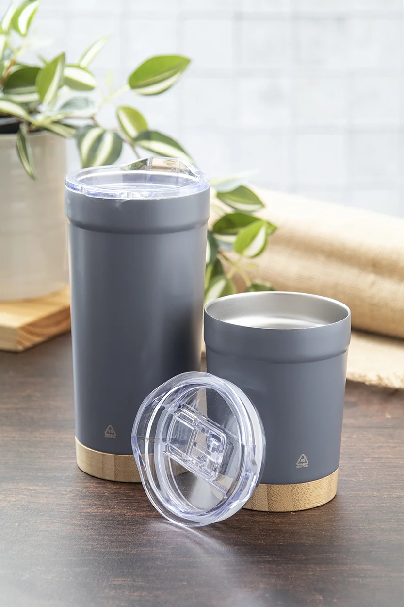 Thermobecher Icatu XL, dunkelgrau – Bild 3