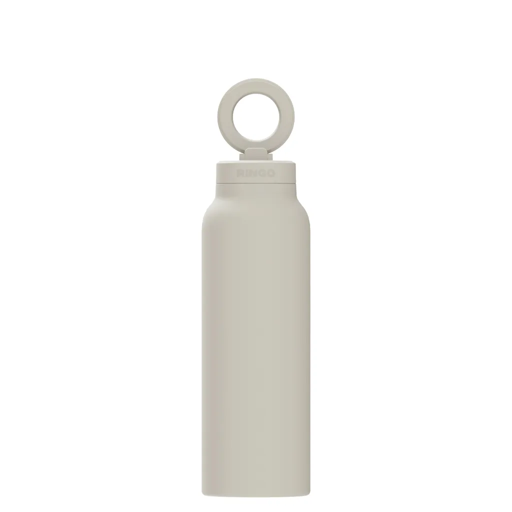 RINGO Pro MagSafe®-Trinkflasche mit magnetischem Ring, off white – Bild 7