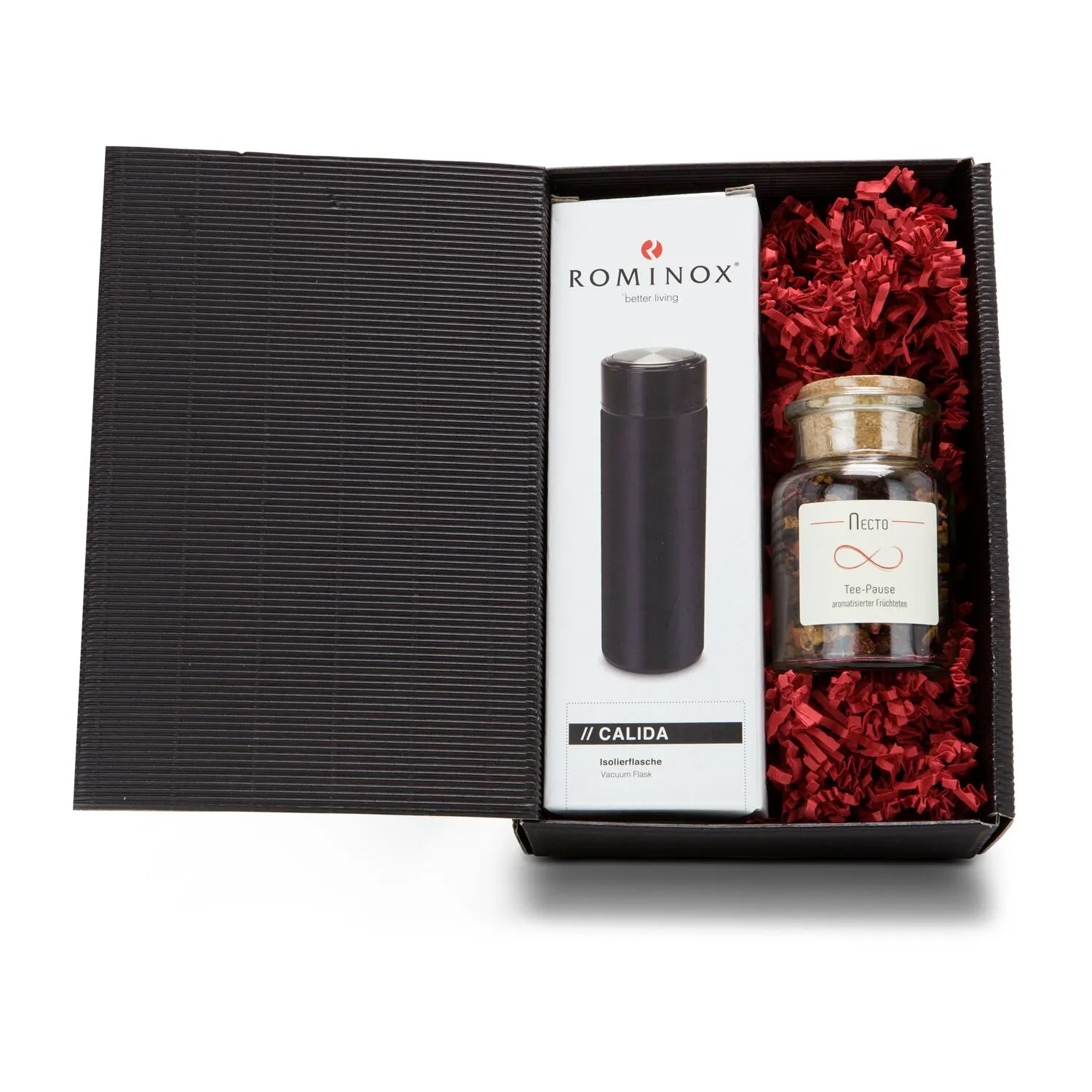Geschenkset / Präsenteset: Tea to Go, schwarz – Bild 2