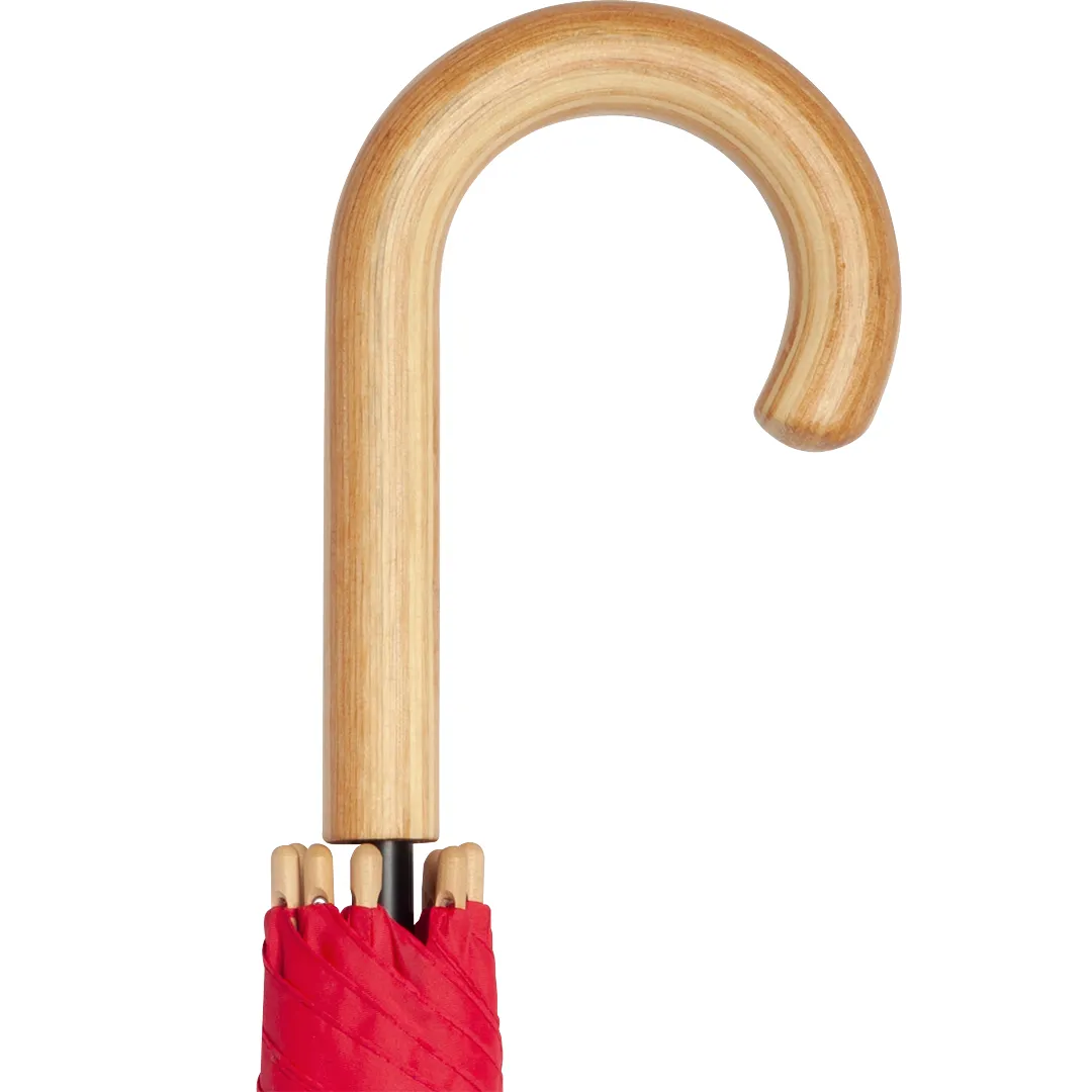 AC-Gästeschirm ÖkoBrella, Ø 122 cm, Länge 97 cm, rot wS – Bild 7