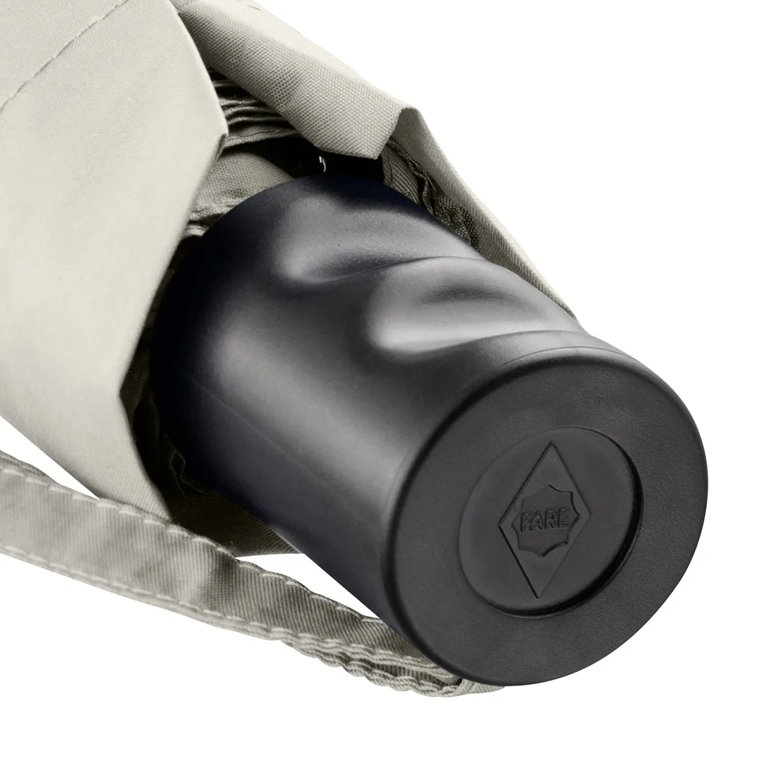 Taschenschirm ÖkoBrella, Ø 98 cm, Länge 27 cm, naturweiß wS – Bild 3