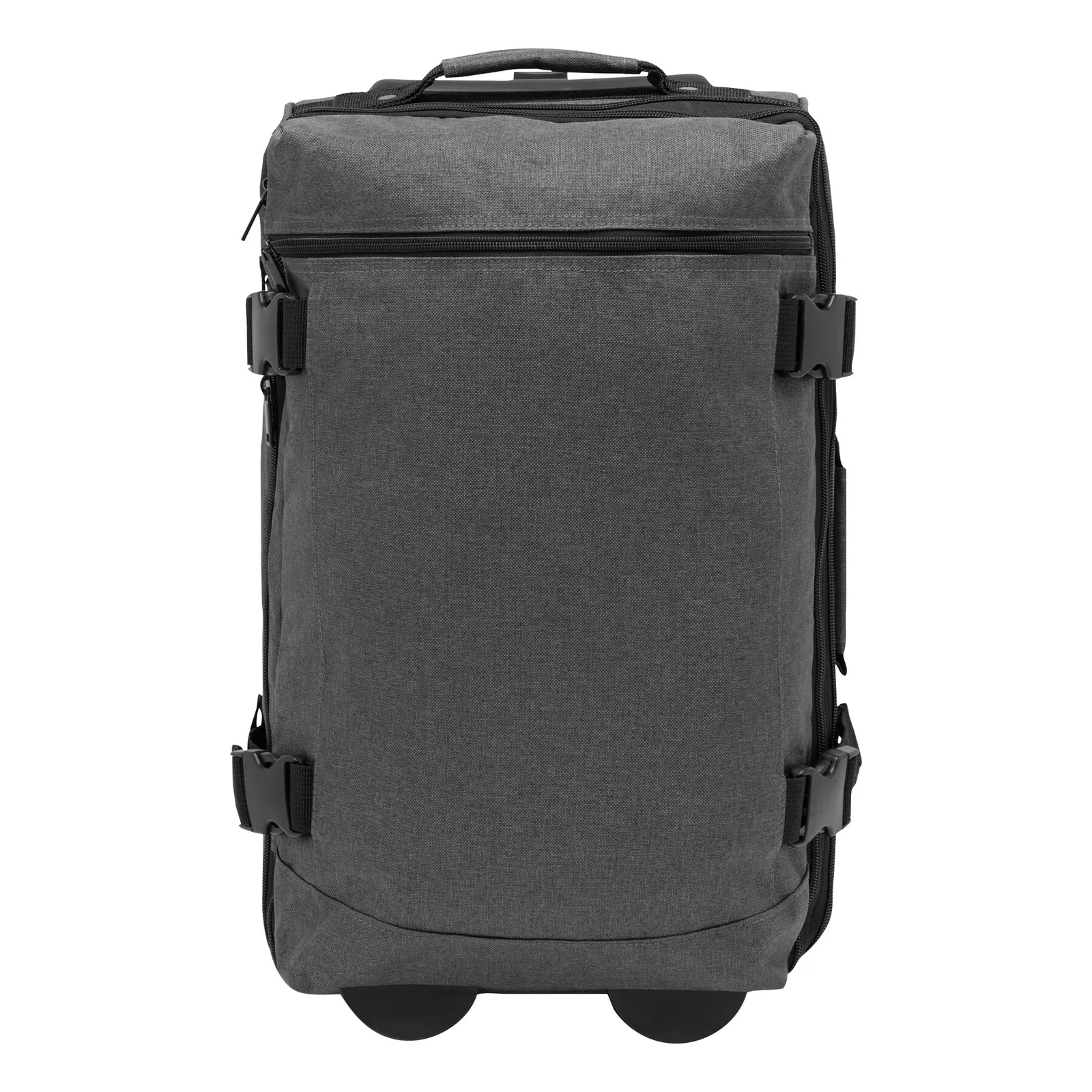 VISBY - Trolley-Reisetasche grau, schwarz, grau, schwarz – Bild 3