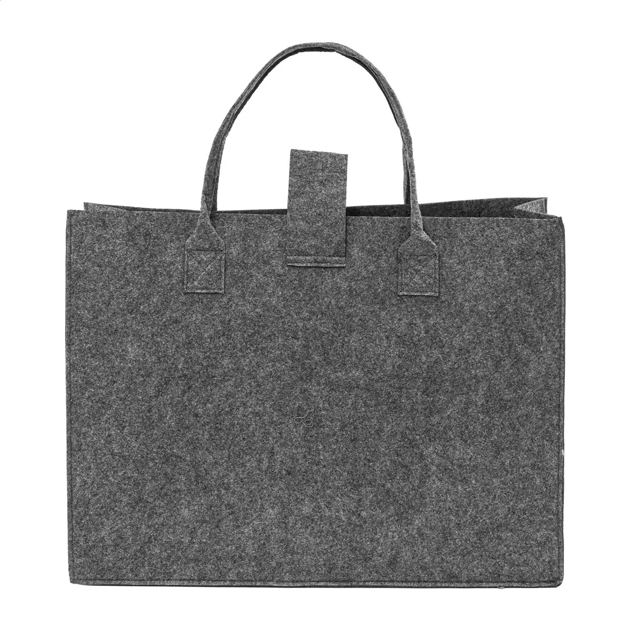 Einkaufstasche RPET Refelt Shop Lux, grau – Bild 4