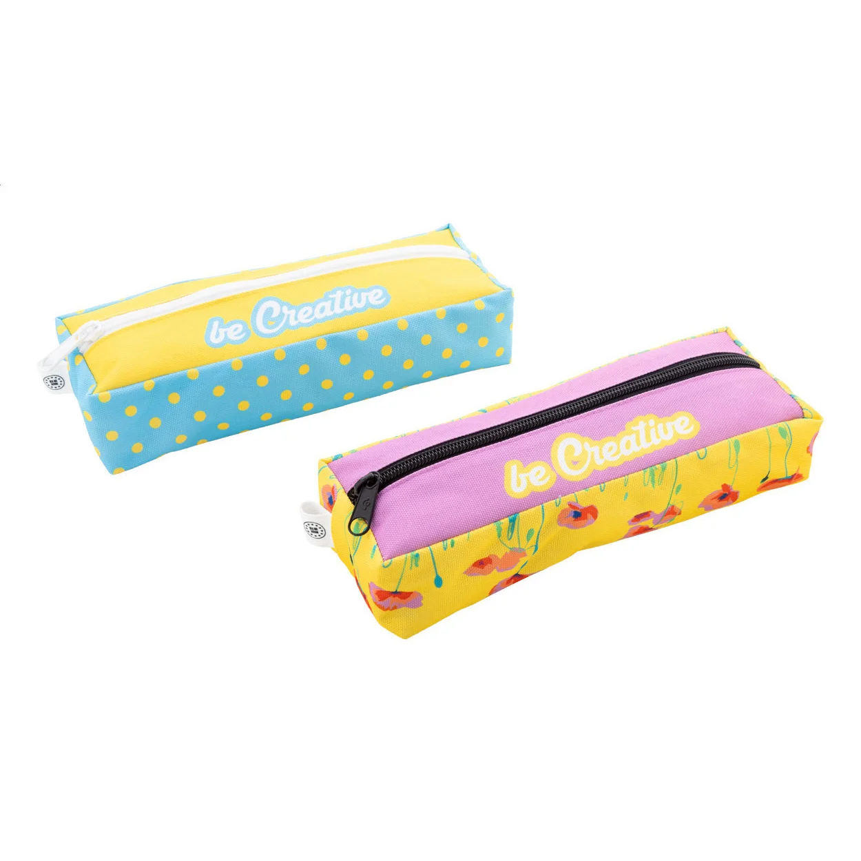 Individuelle RPET Stiftetasche Bloppy, schwarz – Bild 4