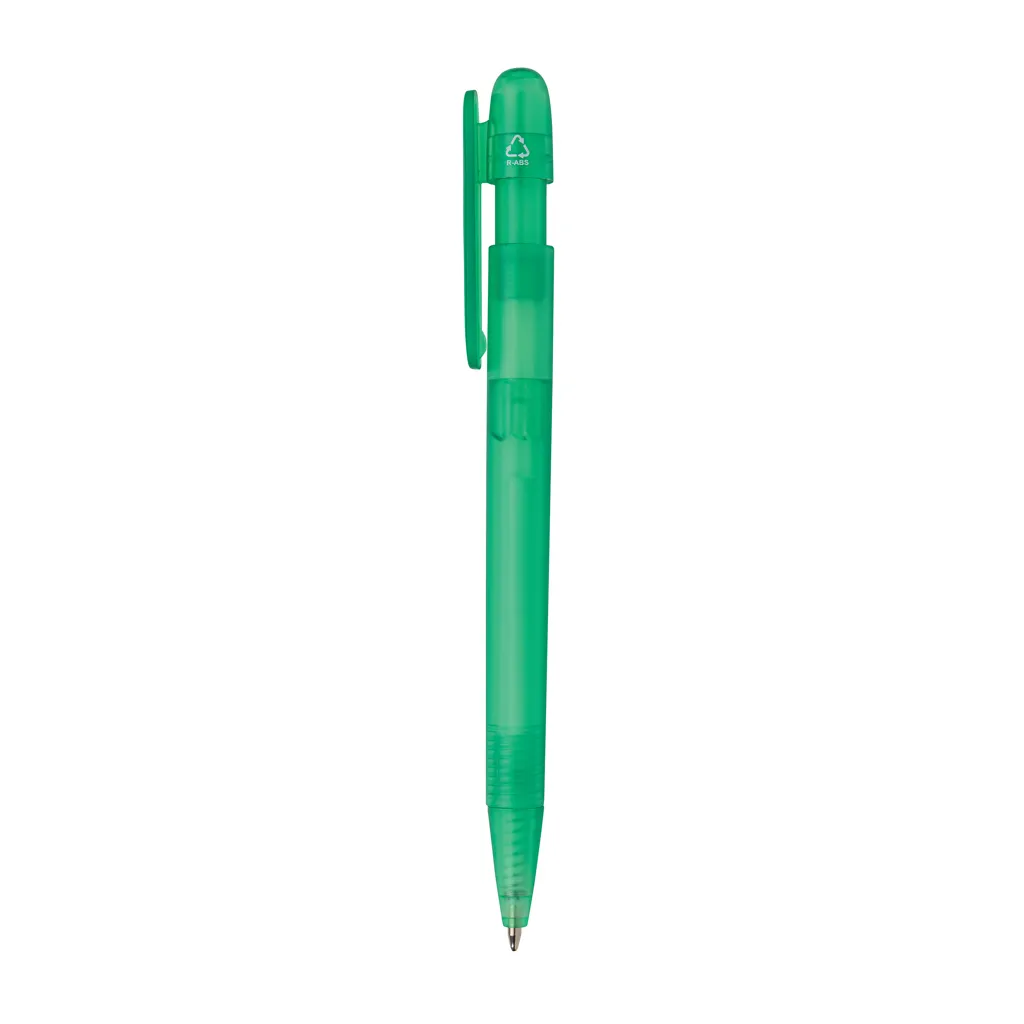 Devin transparenter Stift aus GRS zertifiziertem rABS, grün – Bild 3