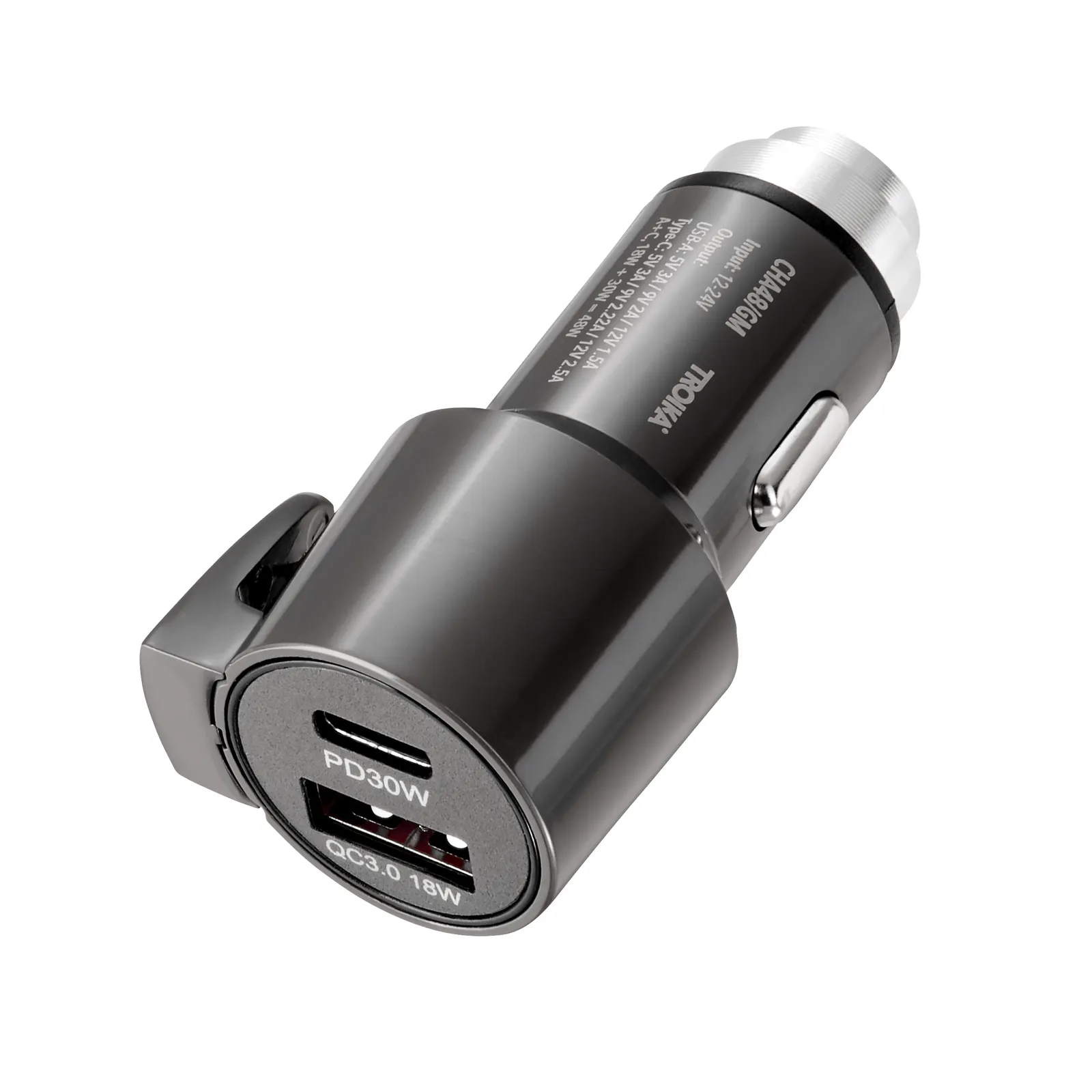 Autoladestecker ROAD CHARGE 48, gunmetal – Bild 2
