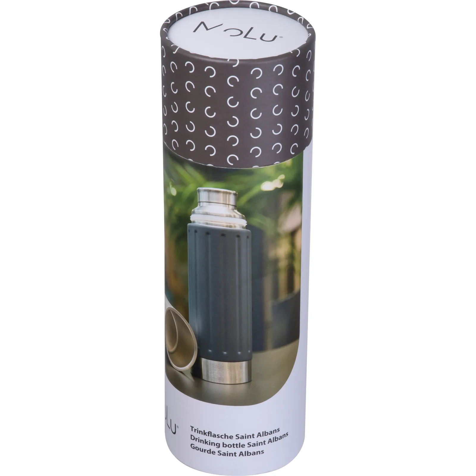 MoLu Edelstahlflasche kupferisoliert Saint Albans, anthrazit – Bild 6