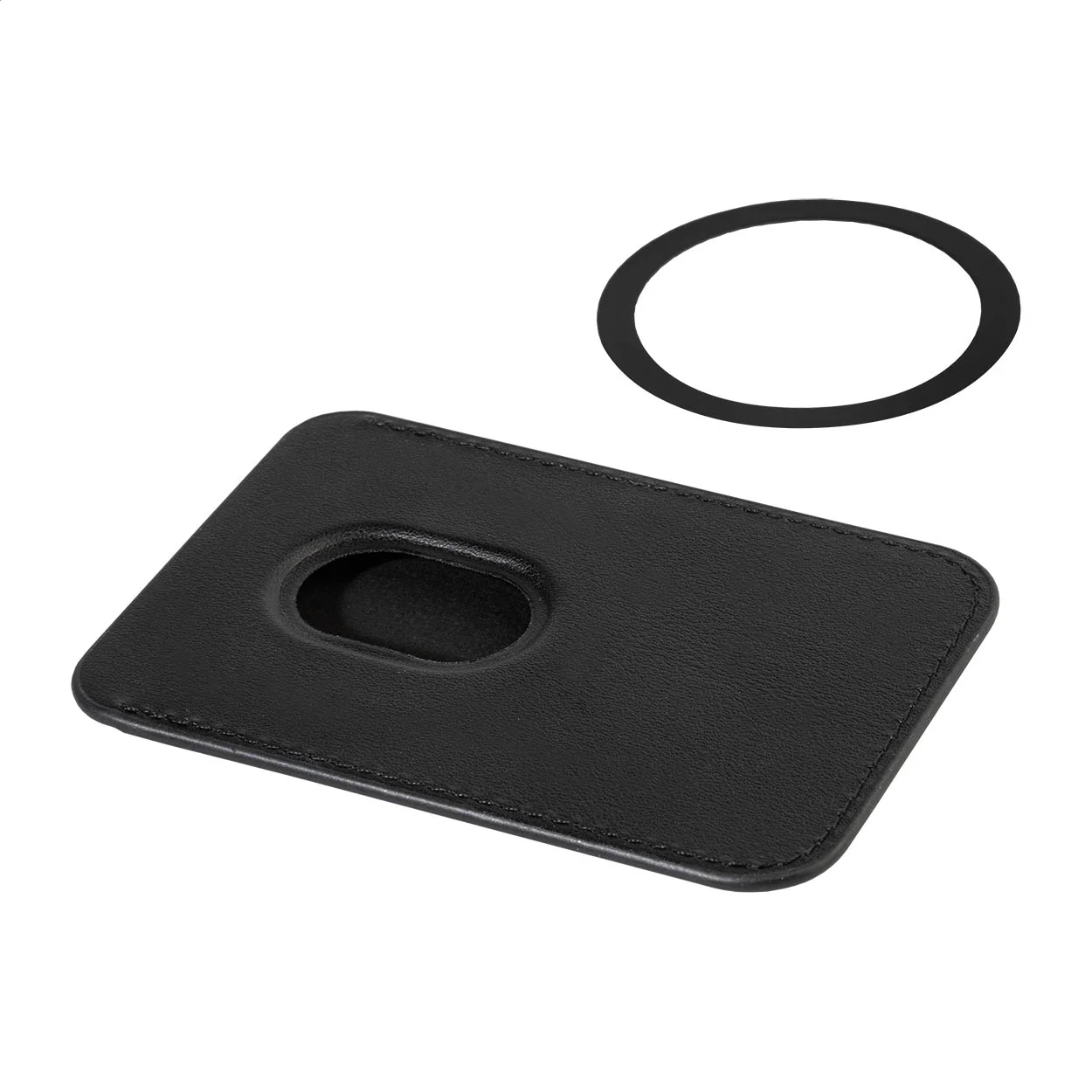 Magnetisches Kreditkartenetui aus RPU Snaplet, schwarz – Bild 3