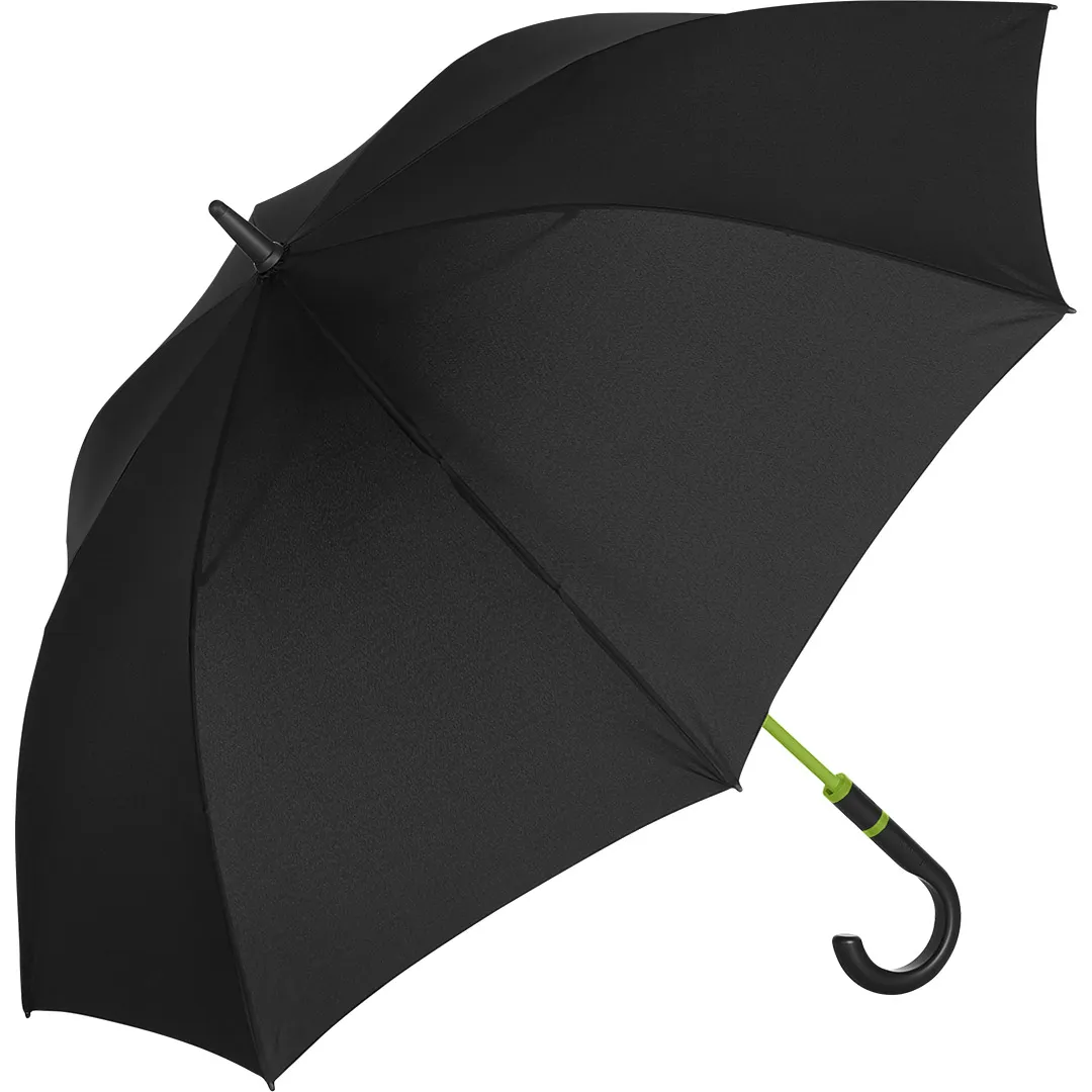 AC-Midsize-Stockschirm FARE® Style, schwarz-limette – Bild 10