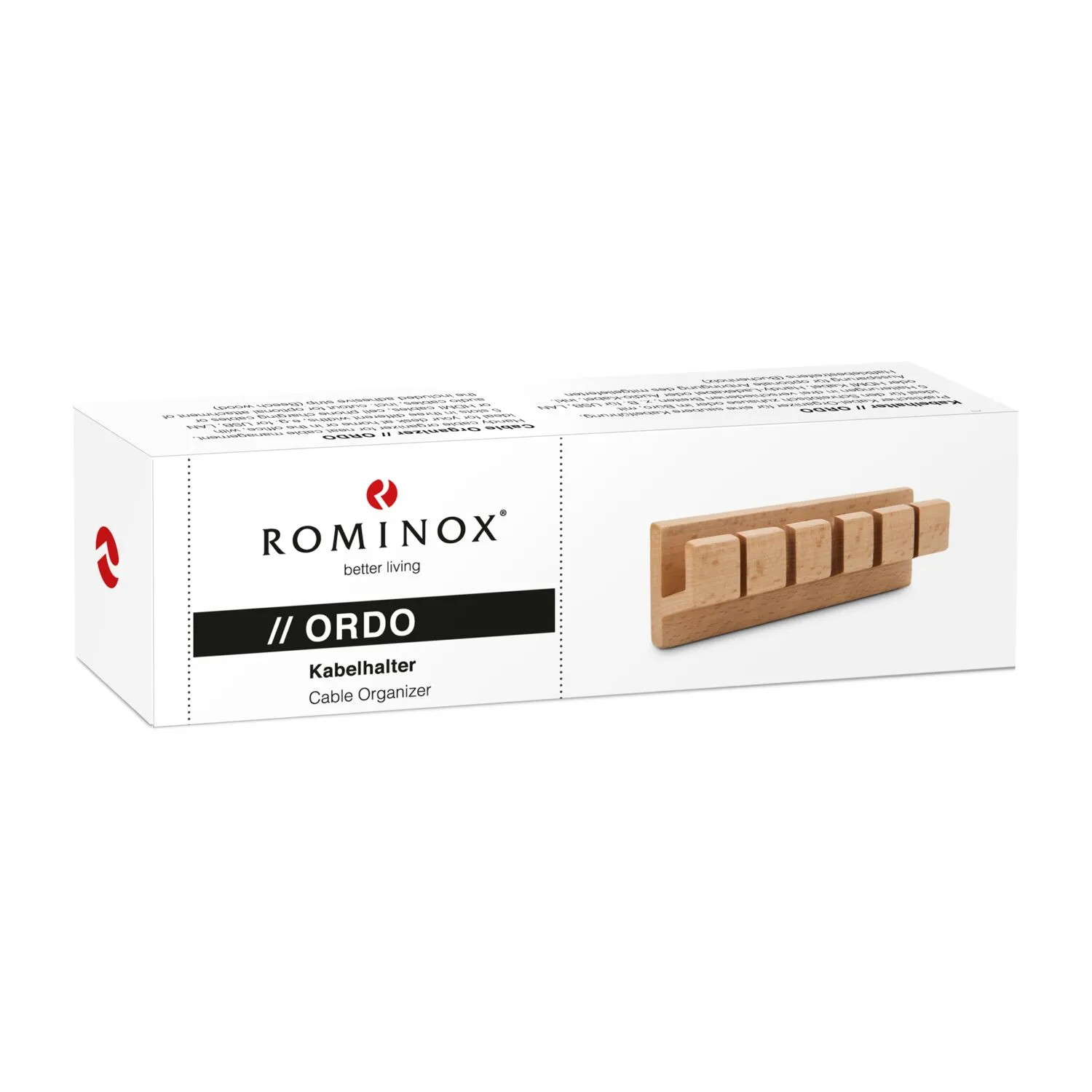 ROMINOX® Kabelhalter // Ordo, braun – Bild 6