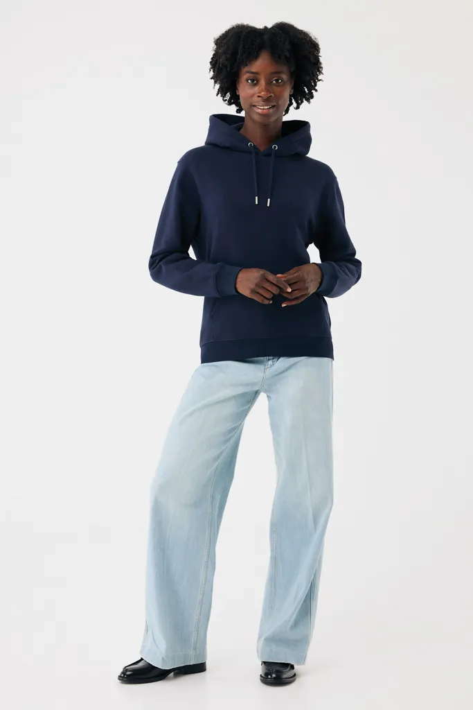 IQONIQ Joshua Hoodie aus recycelter Baumwolle, navy blau – Bild 5