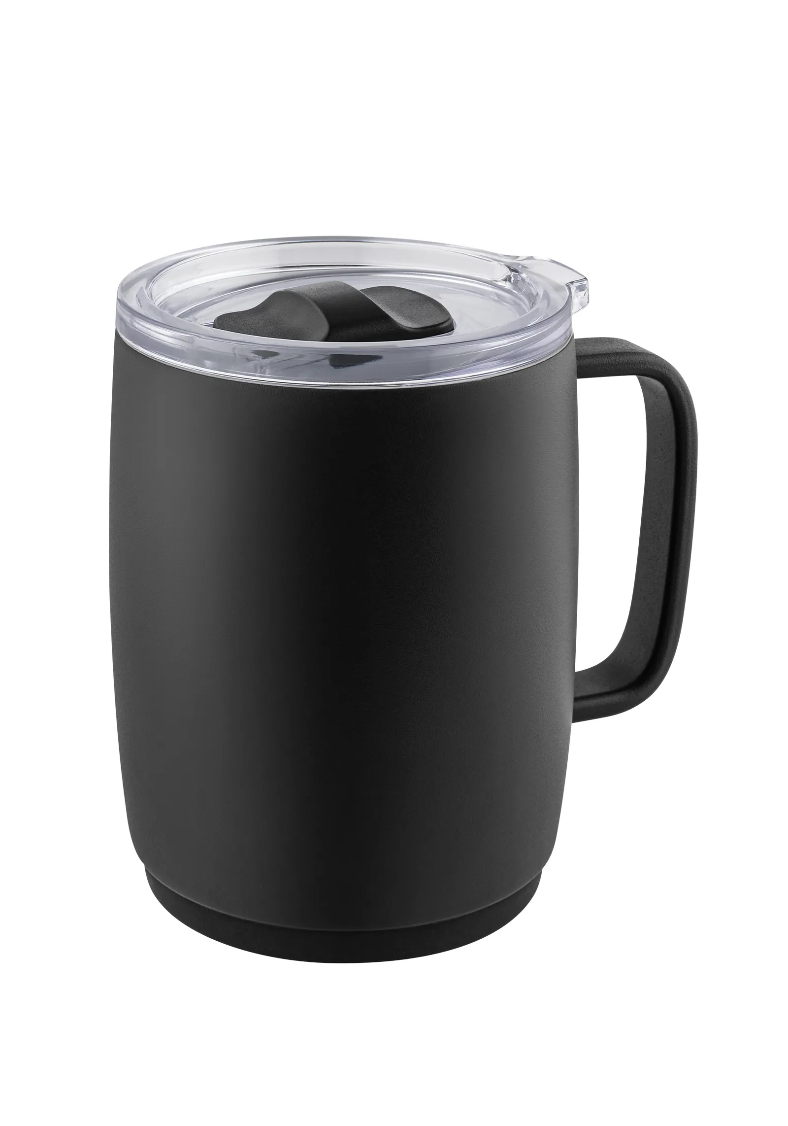 Thermobecher "Crema OfficeVibeThermo" schwarz mit Deckel