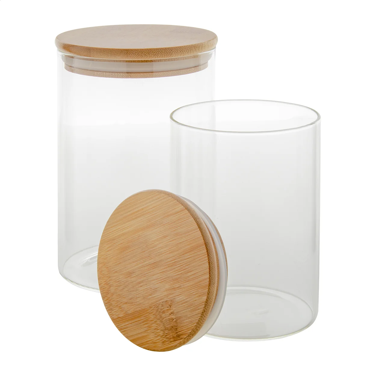 Einmachglas Momomi XL, transparent, natur – Bild 2