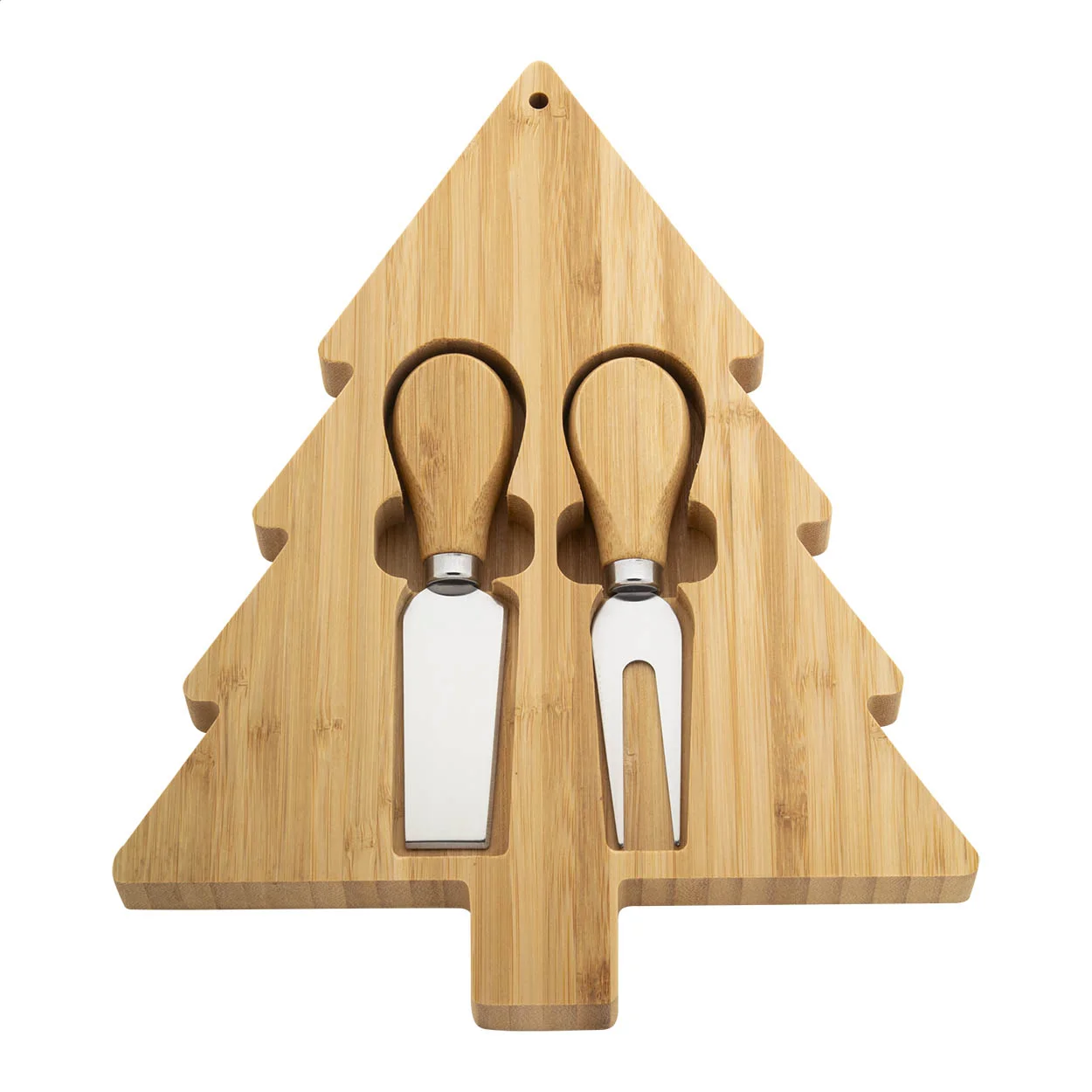 Weihnachtliches Käsemesserset Jarlsberg, natur – Bild 3